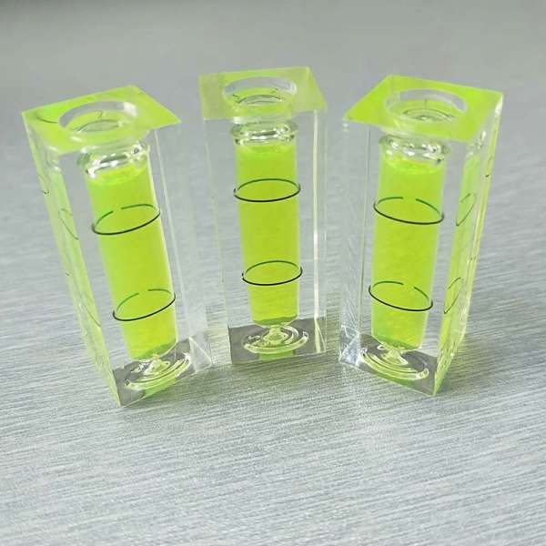 15x15x40mm Square Mini Bubble Vial